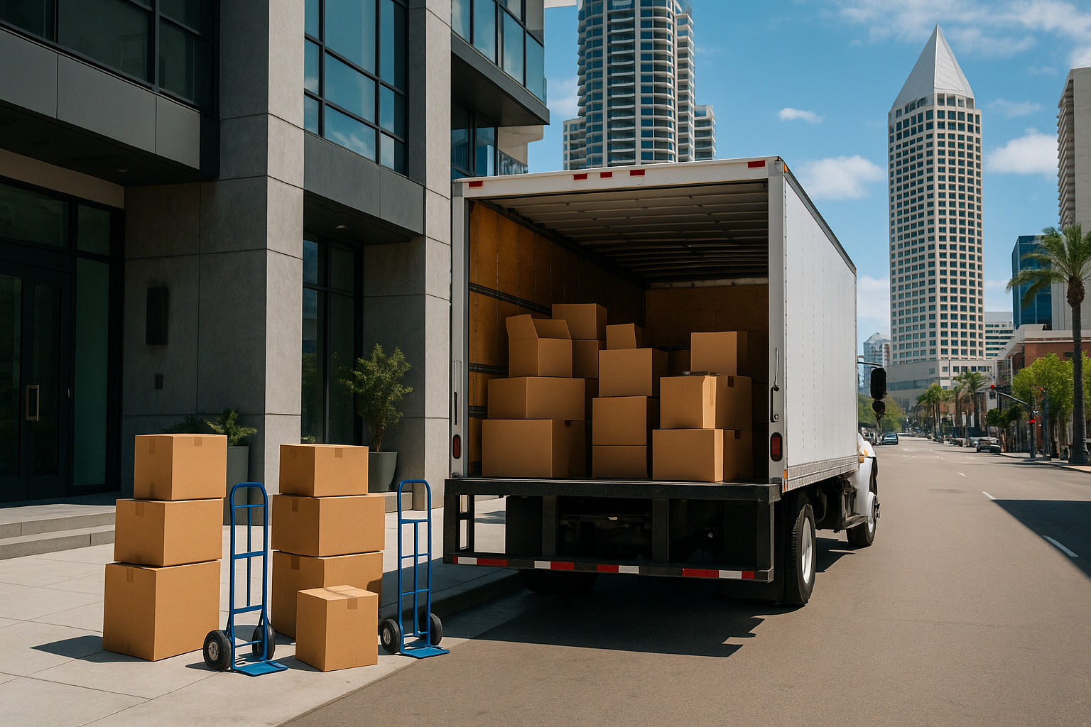 Efficient Move in Downtown San Diego