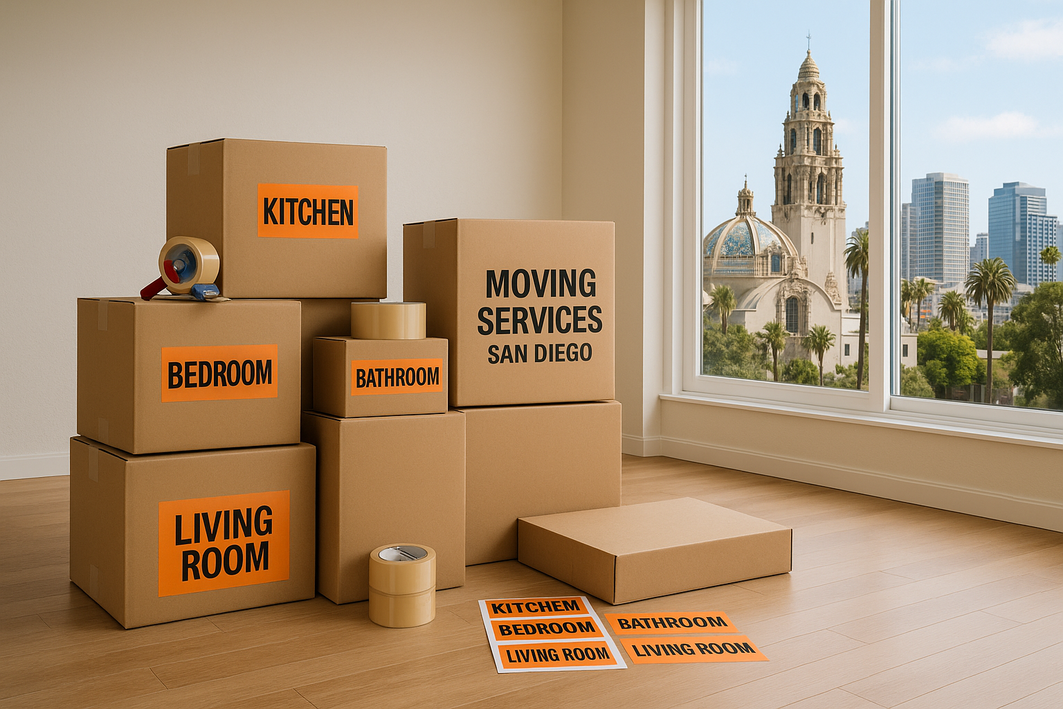 Effortless Moving Services in San Diego